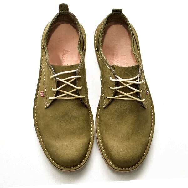 Bummel Asante Olive Leather Shoe Shoes Bummel 