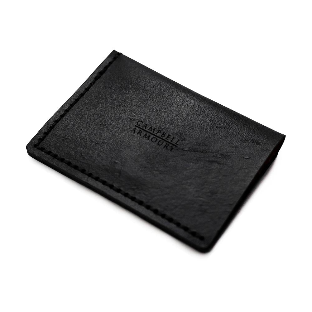Campbell Armoury Leather Cardholder Wallets Campbell Armoury black 