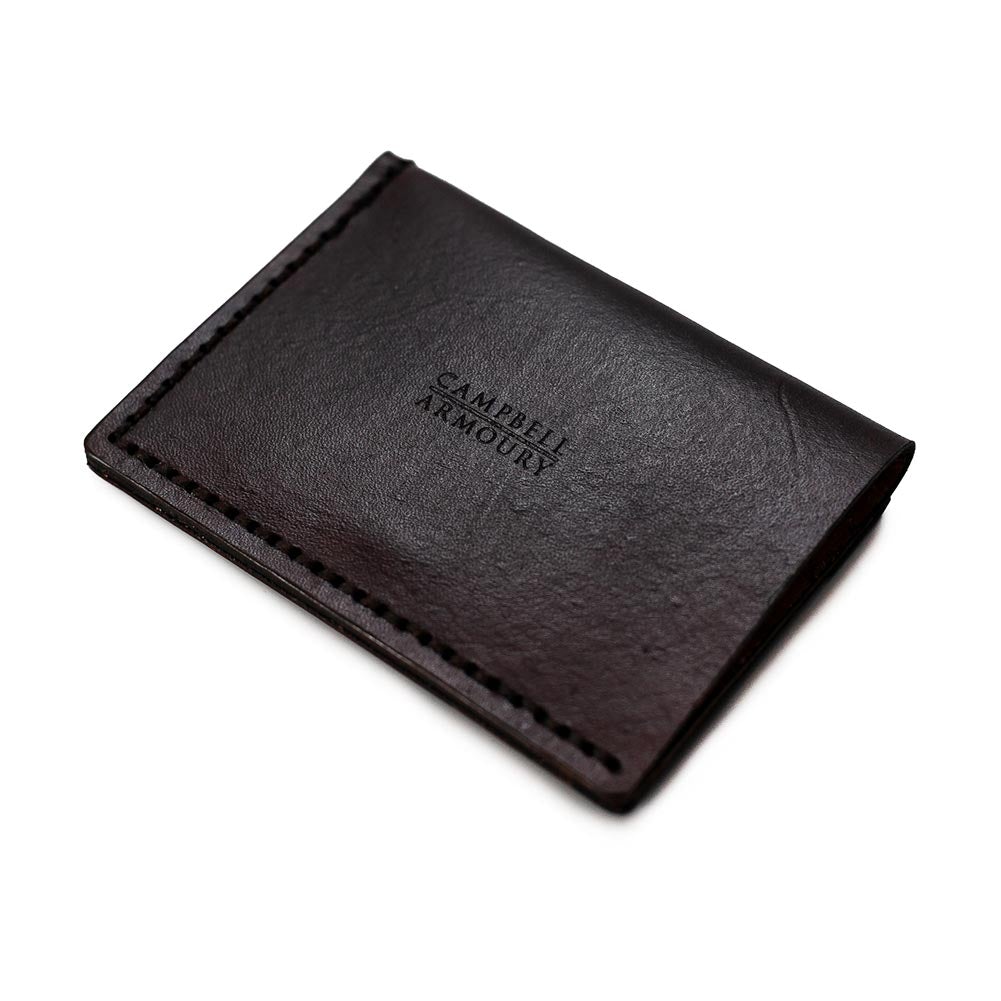 Campbell Armoury Leather Cardholder Wallets Campbell Armoury chocolate-brown 