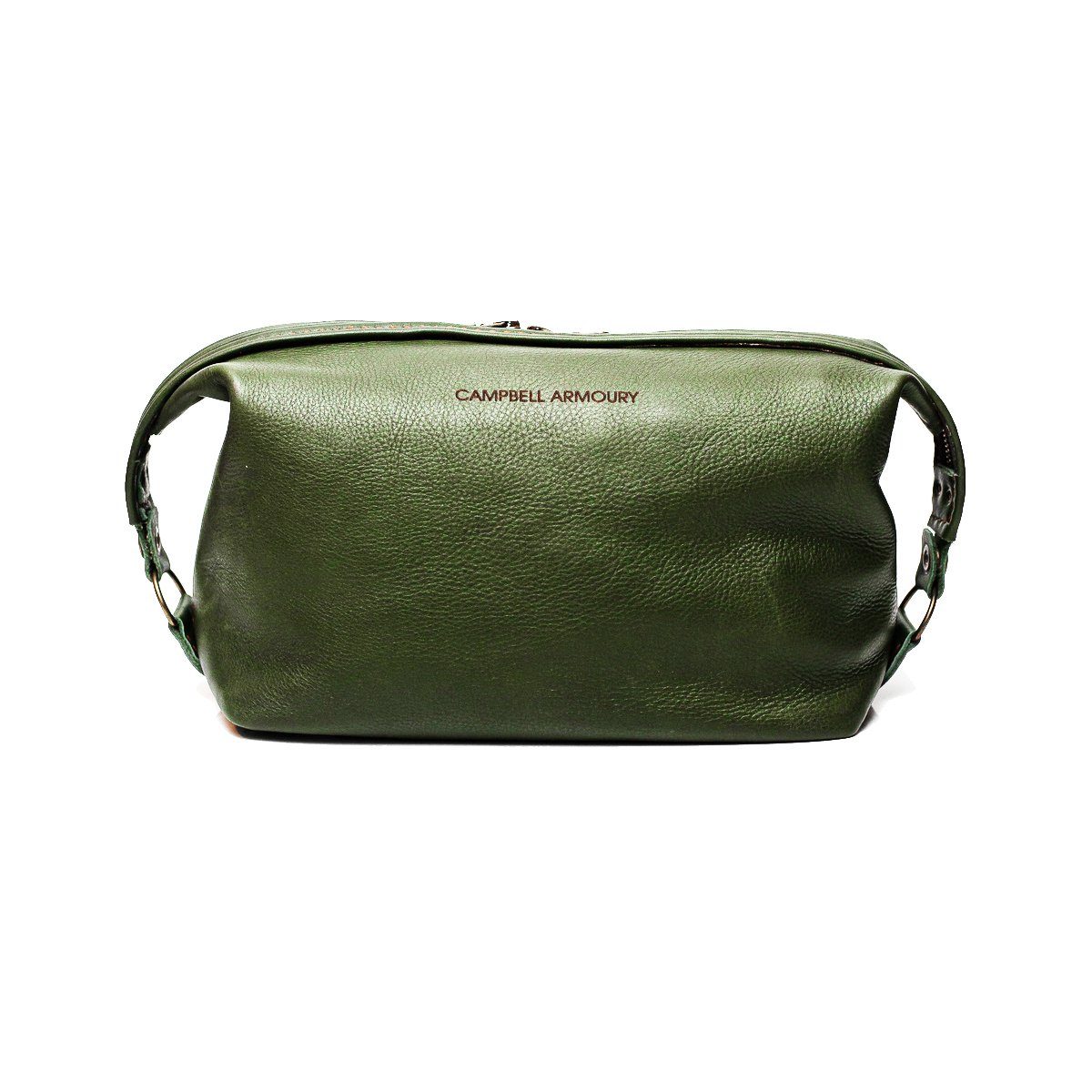Campbell Armoury Leather Toiletry Bag Bags & Handbags Campbell Armoury olive 