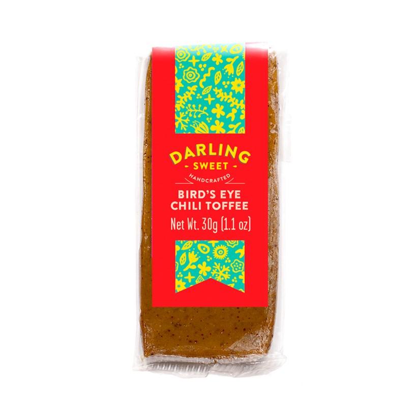 Darling Sweet Bird's Eye Chili Toffee Bar 30g food Darling Sweet
