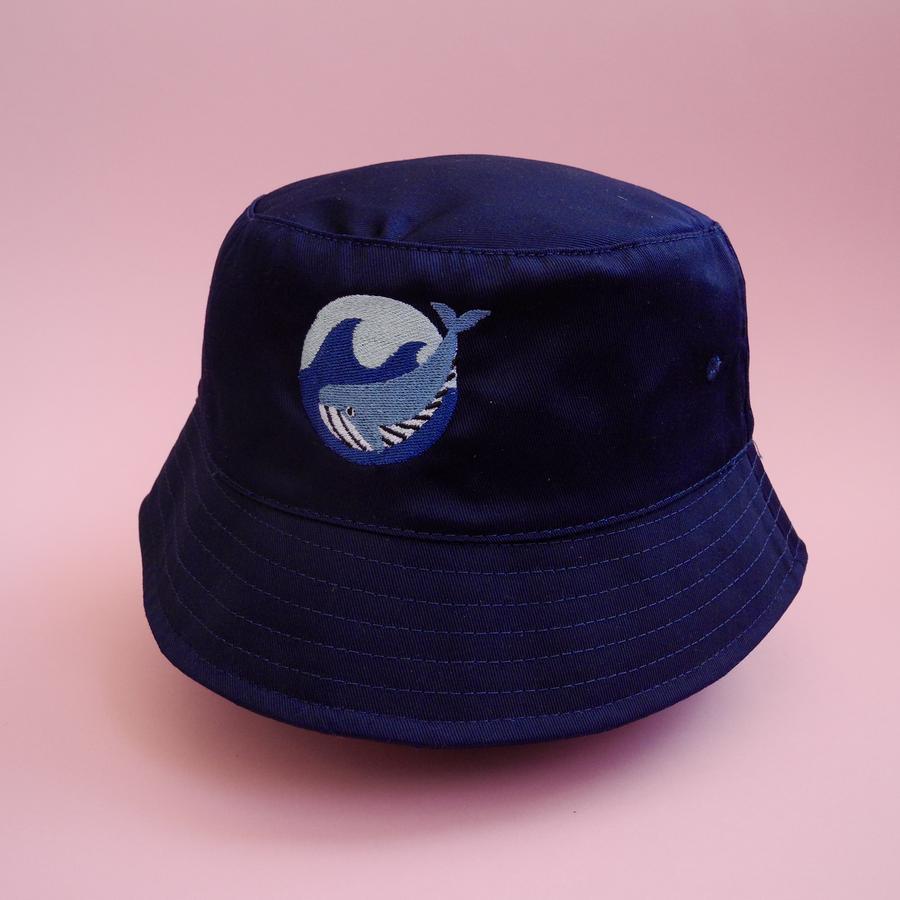 FEAT. Whale Cotton Bucket Hats apparel | clothing FEAT Sock Co.
