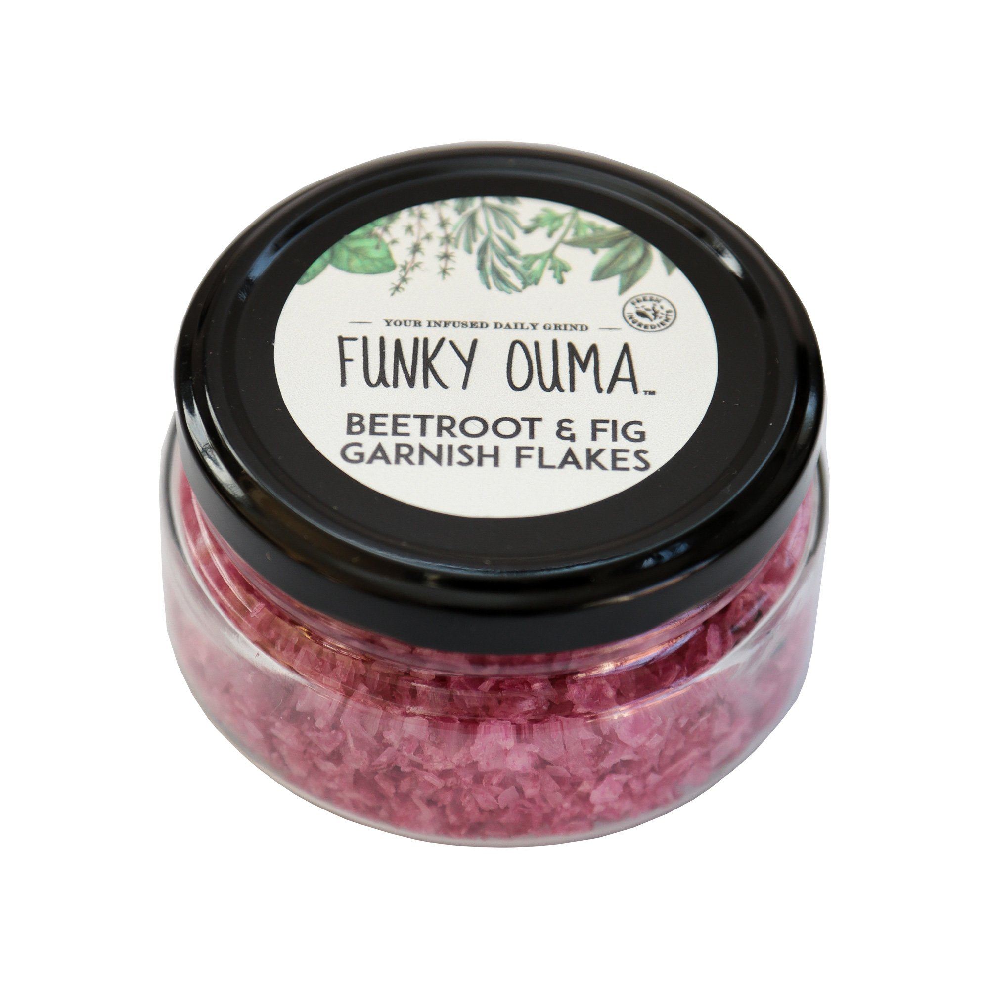 Funky Ouma Beetroot & Purple Fig Salt Garnish Flakes food Funky Ouma