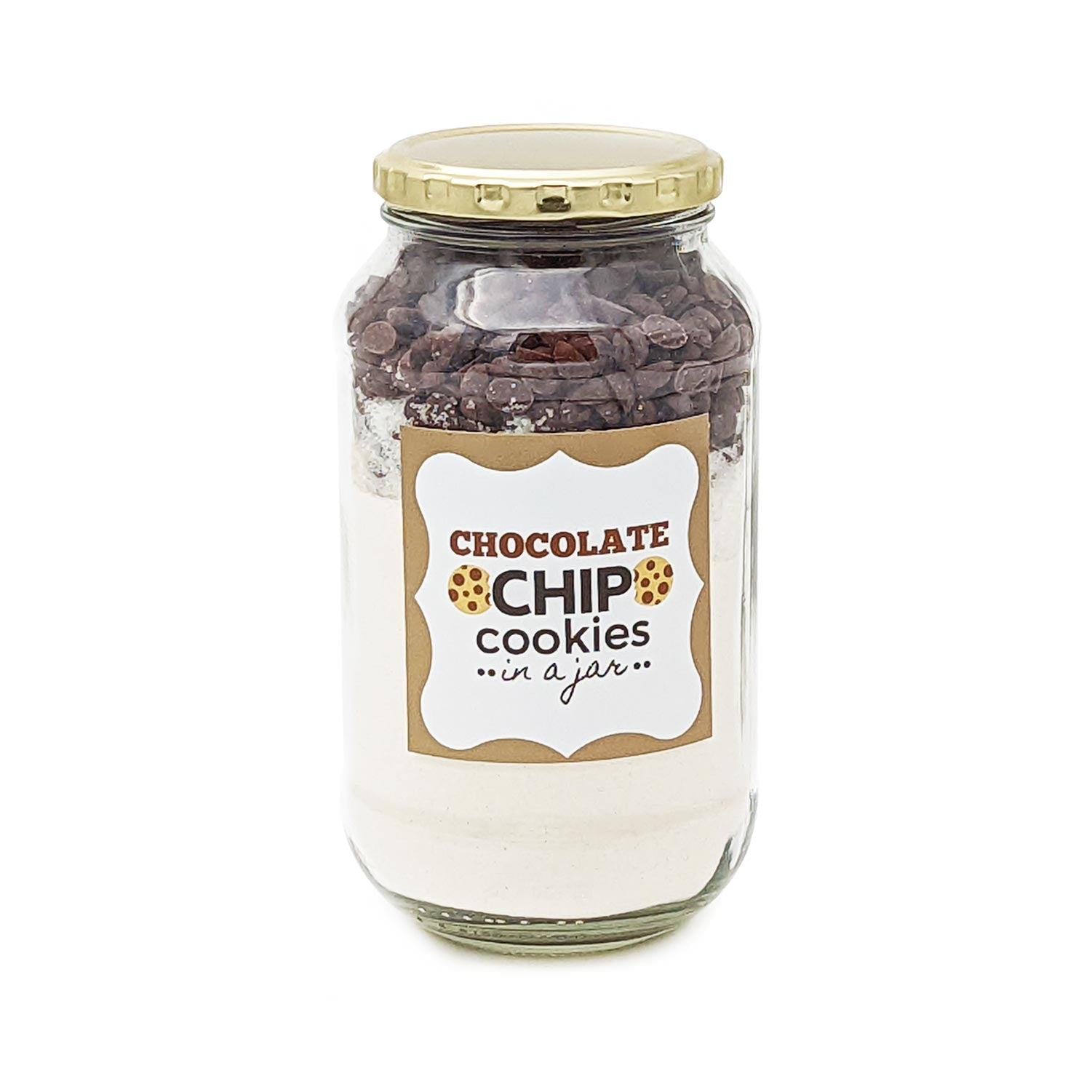 Gifts in a Jar Chocolate Chip Cookies Chocolate Gifts in a Jar