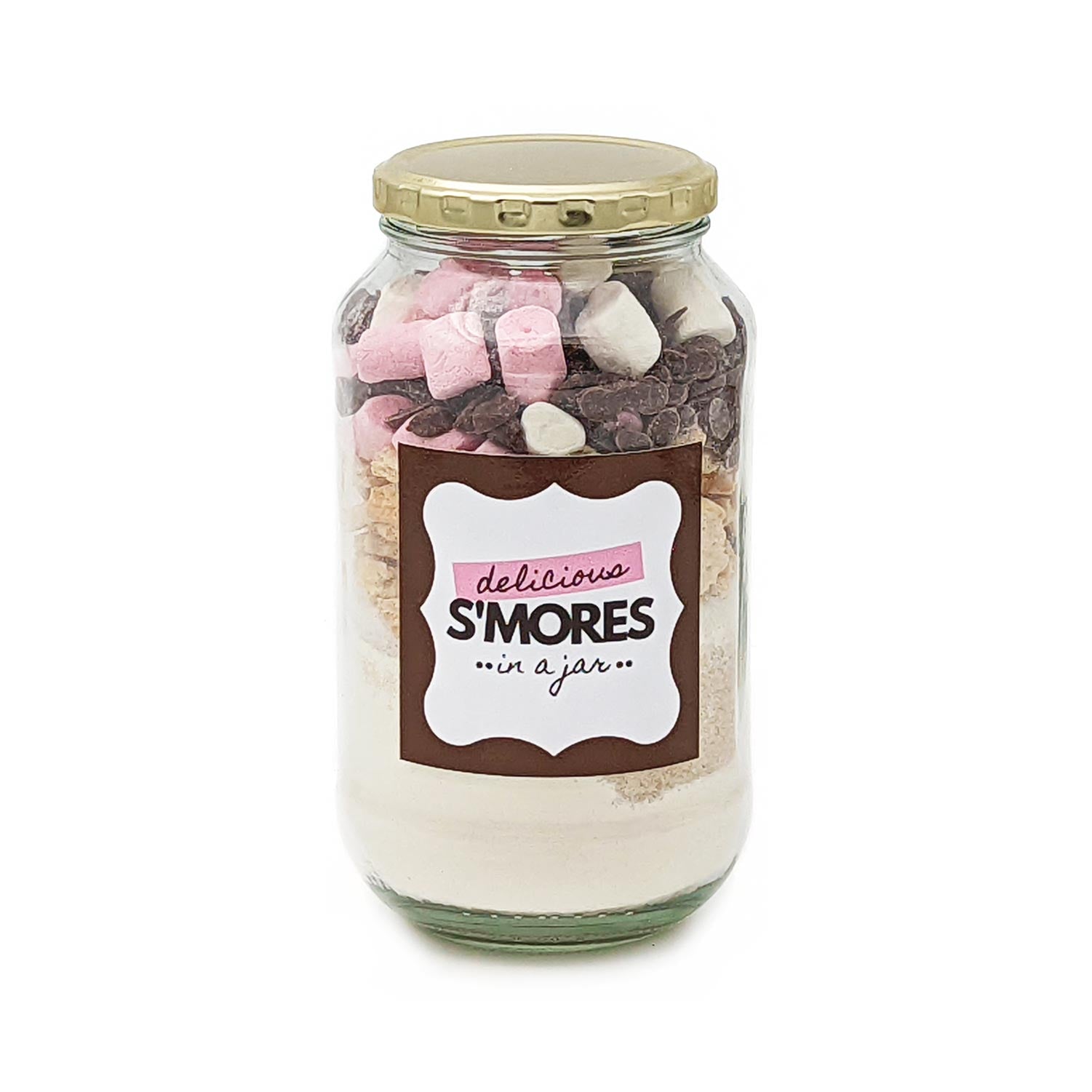 Gifts in a Jar S'more Cookies Sweets Gifts in a Jar