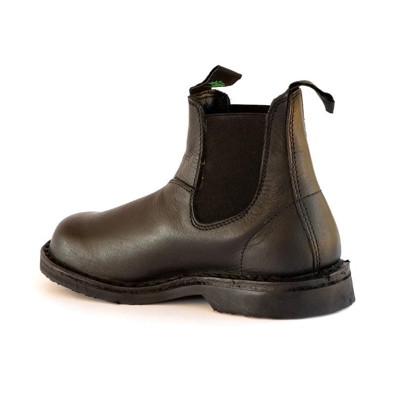 Groundcover Chelsea Men's Black Steel Toe Cap Boot Boots Groundcover 