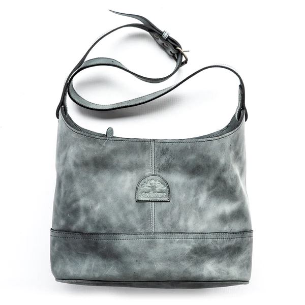 Groundcover Leather Bucket Bag Bags & Handbags Groundcover antique grey 