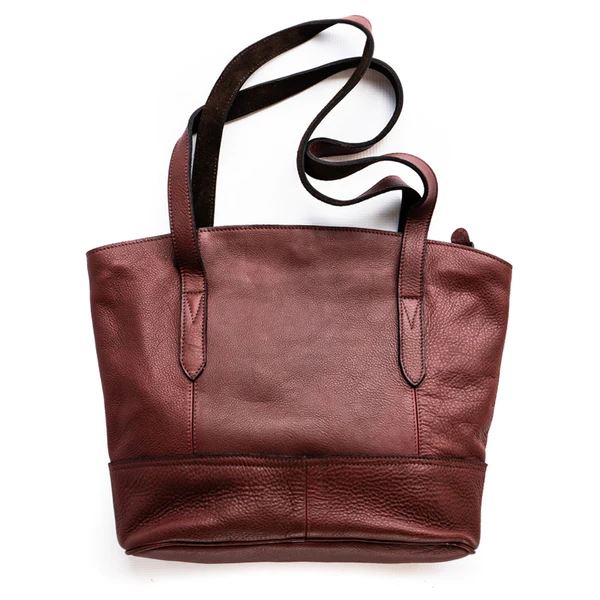 Groundcover Leather Shopping Bag Bags & Handbags Groundcover 