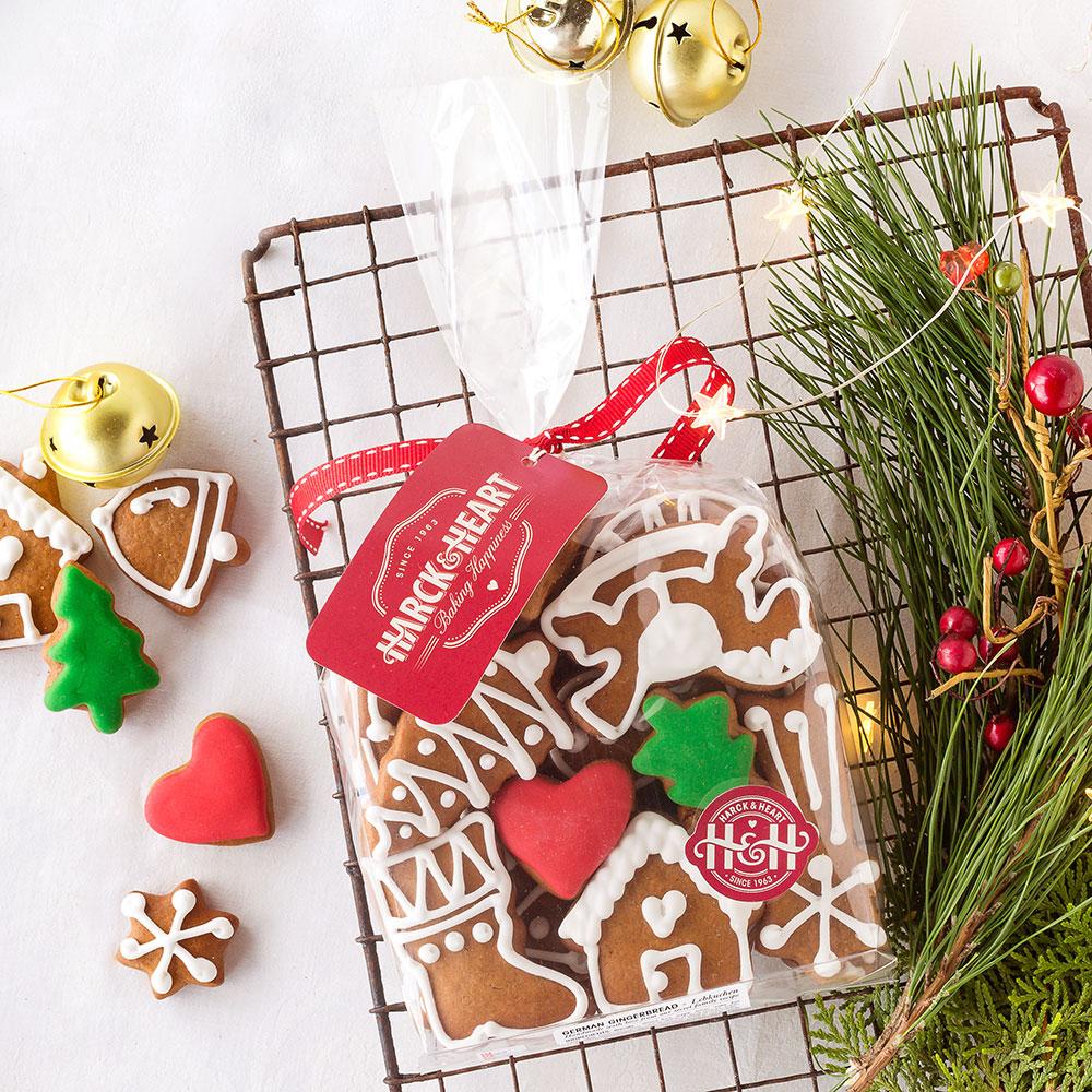 Harck & Heart Christmas Gingerbread Biscuit Gift Pack food Harck & Heart
