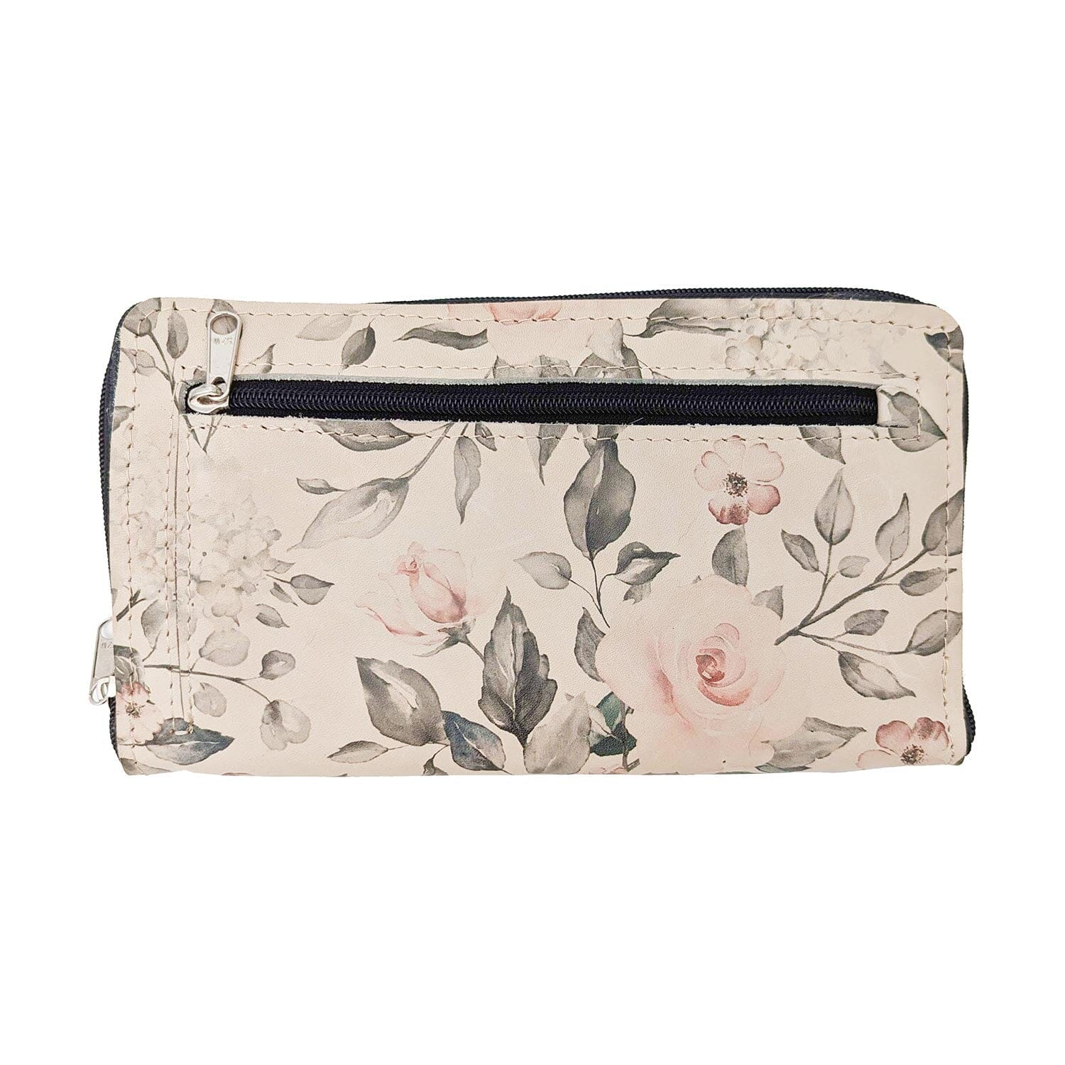 Haritons Urban Ivory Printed Leather Ladies Travel Wallet Wallets Haritons Rose Garden 