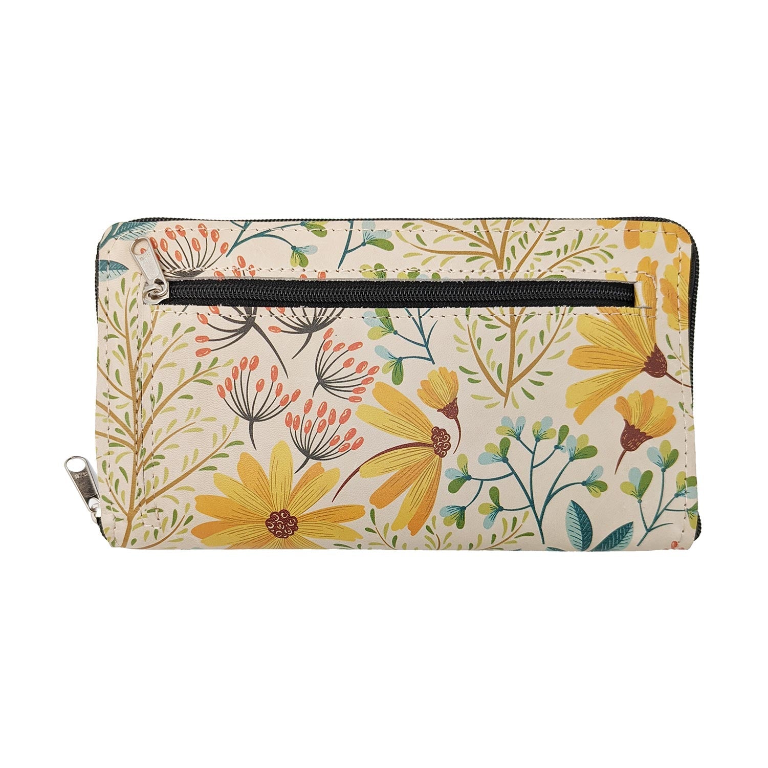 Haritons Urban Ivory Printed Leather Ladies Travel Wallet Wallets Haritons Spring Garden 