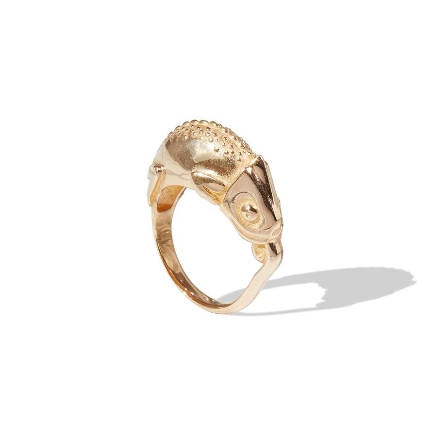 Katmeleon Chameleon Ring clothing & accessories Katmeleon Jewellery extra small (G-1/2) bronze