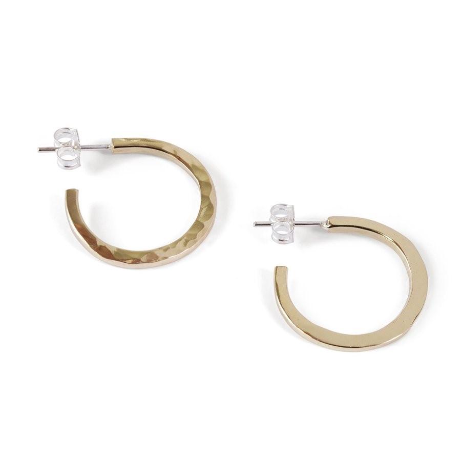 Katmeleon Mini Hoop Earrings clothing & accessories Katmeleon Jewellery brass