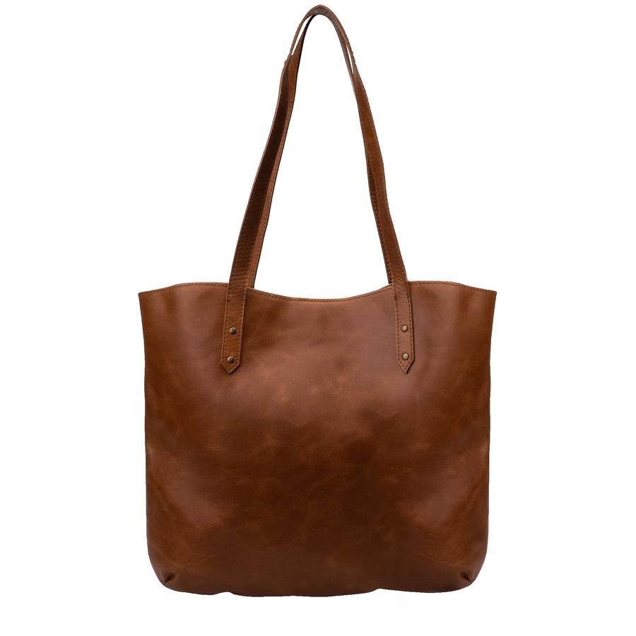 Mally Zara Tote Leather Handbag Bags & Handbags Mally Leather Bags toffee 