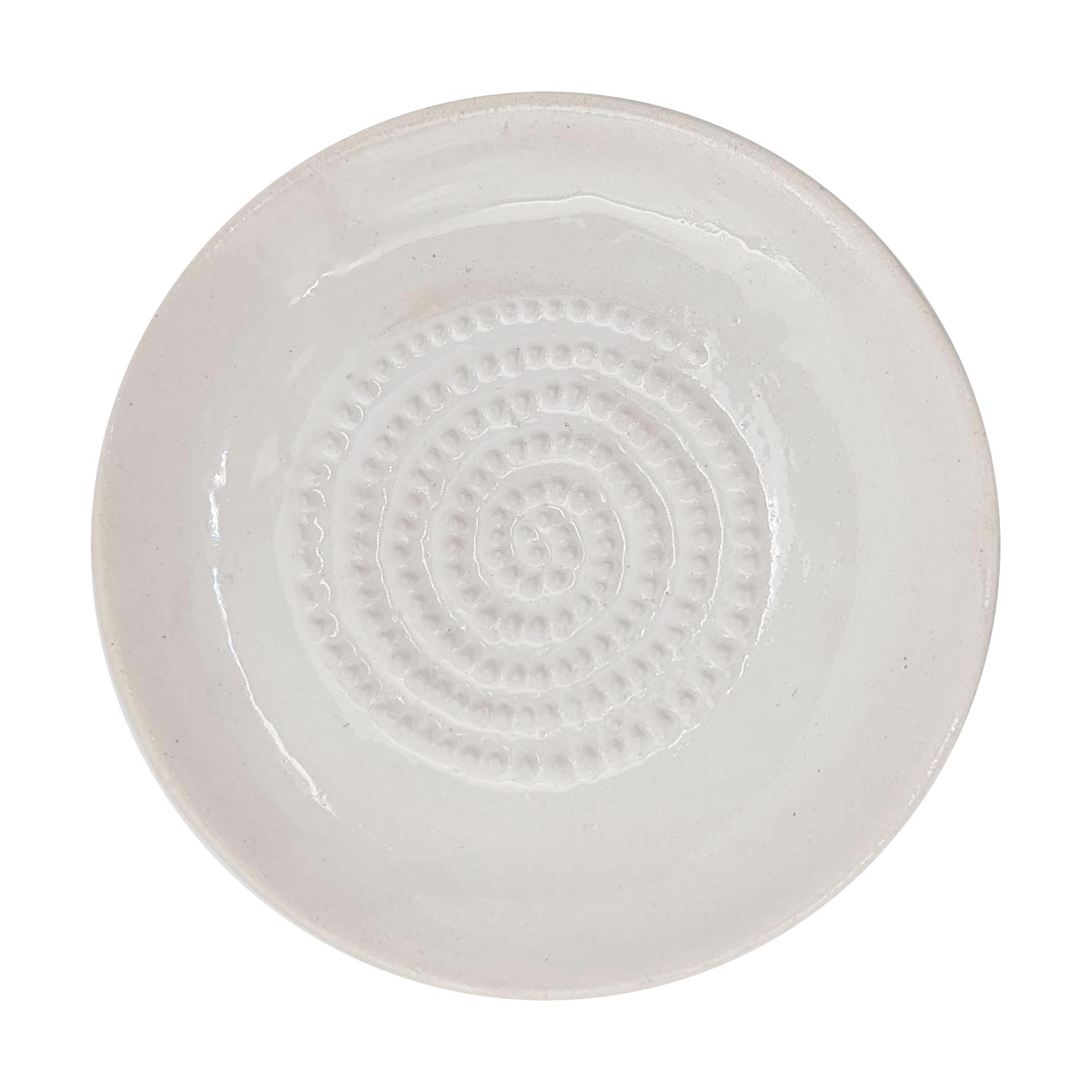 Ceramic Grater Plate - Africa Design - Handmade