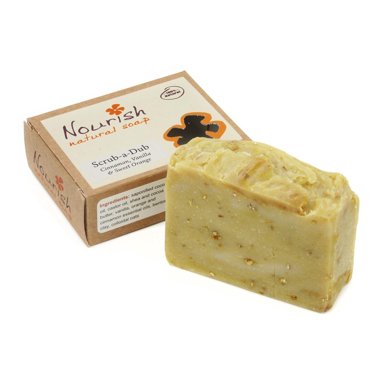 Nourish Scrub-a-Dub Body Soap Bar health & body Nourish