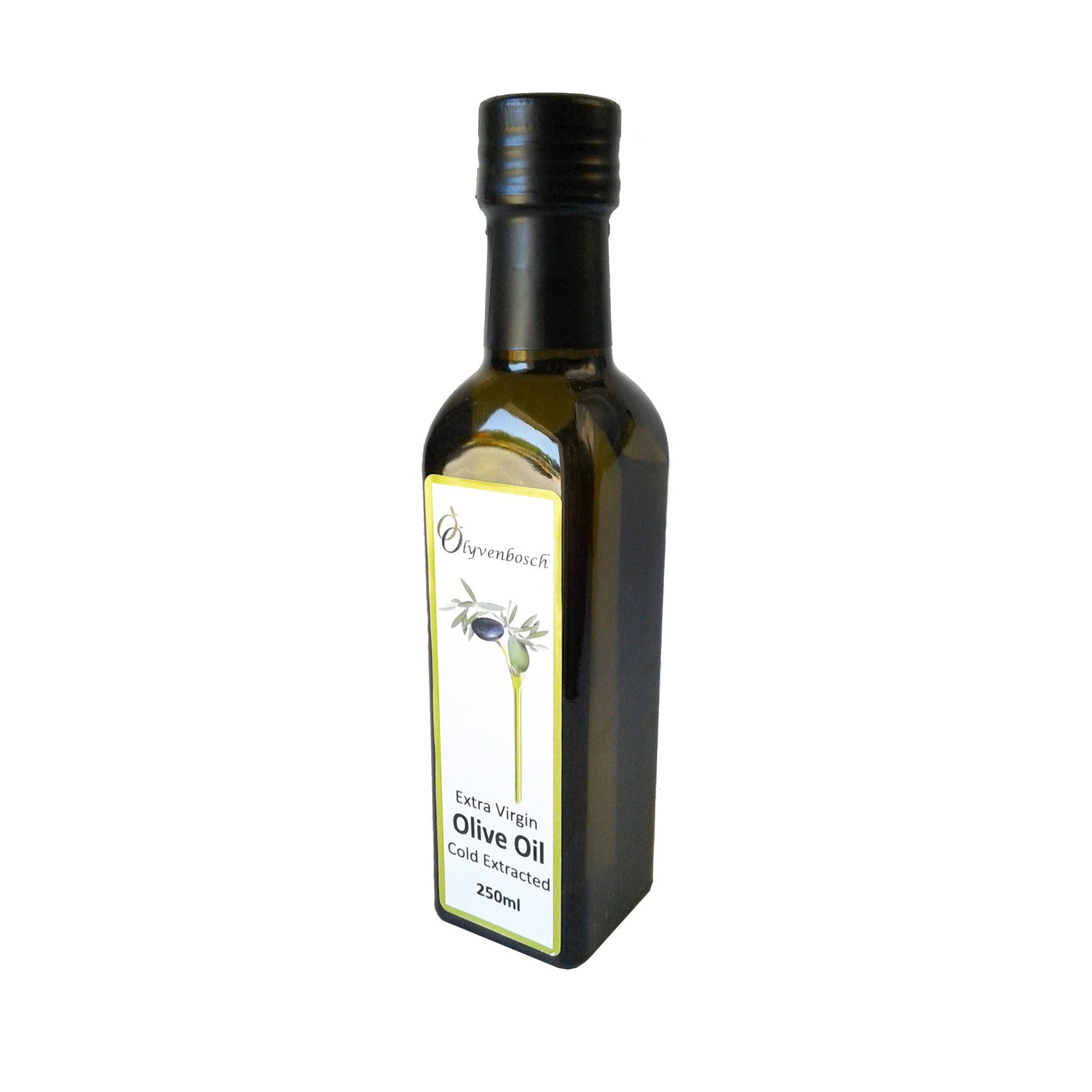 Olyvenbosch Extra Virgin Olive Oil 250ml Glass Bottle food Olyvenbosch Olive Farm