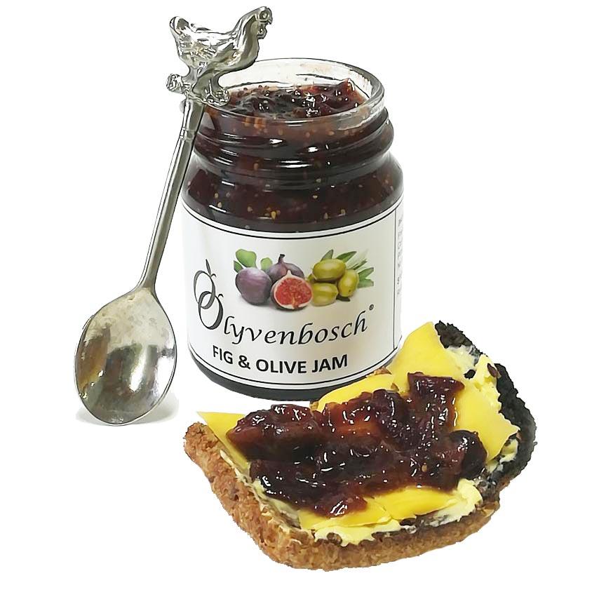 Olyvenbosch Fig & Olive Jam 175g Jams & Preserves Olyvenbosch Olive Farm 