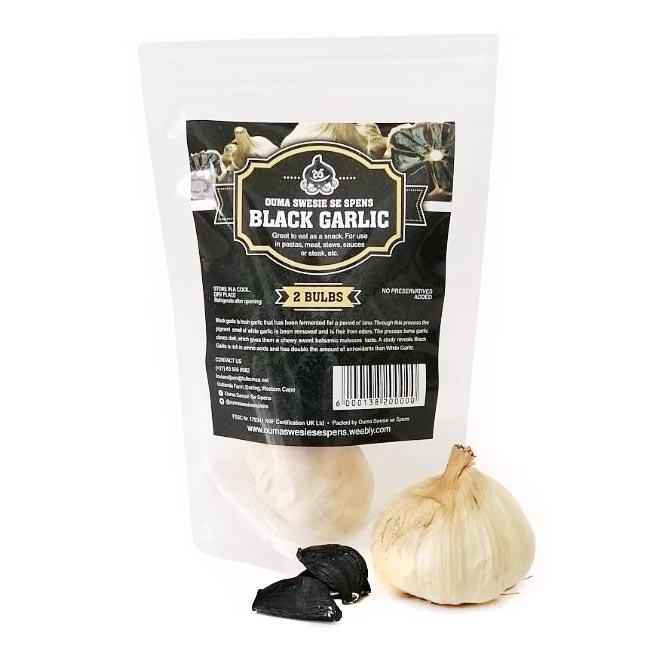 Ouma Swesie Black Garlic Bulbs Value Pack food Ouma Swesie se Spens