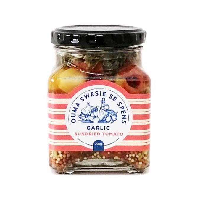 Ouma Swesie Garlic & Sundried Tomato 230g food Ouma Swesie se Spens