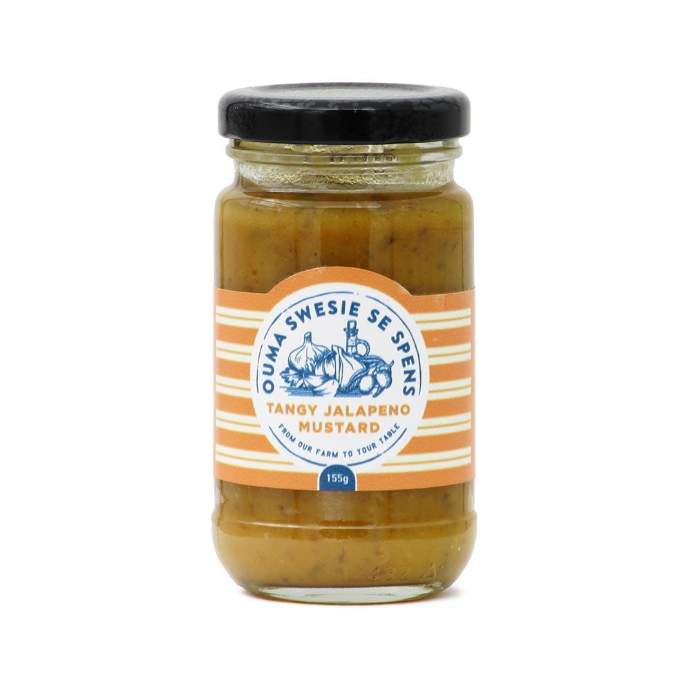 Ouma Swesie Tangy Jalapeno Mustard 155g food Ouma Swesie se Spens