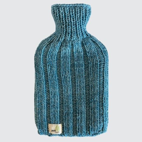 Pure Touch Hot Water Bottle Cover Headwear Pure Touch Blue