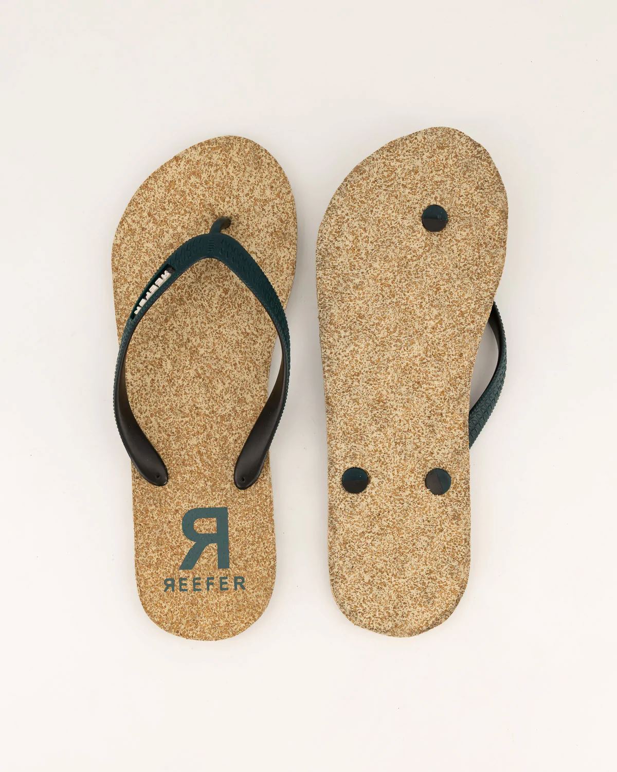 Cork store flip flops