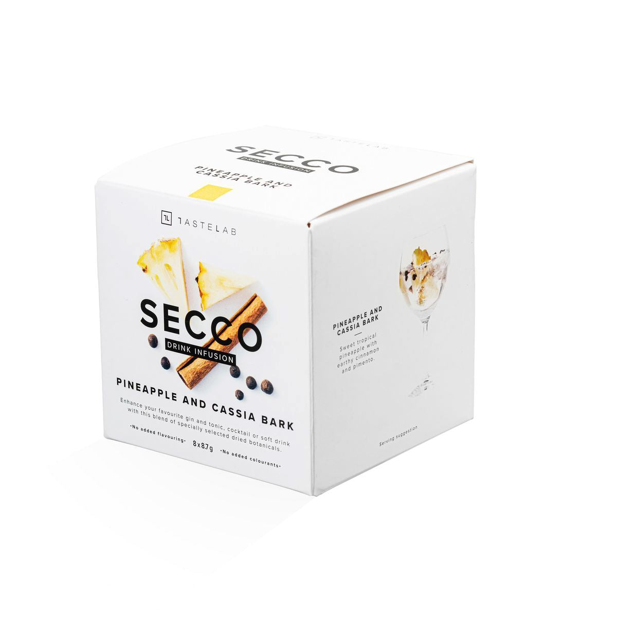 Secco Pineapple & Cassia Bark Drink Infusion Garnishes & Infusions Tastelab 