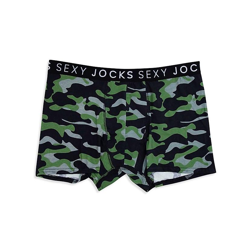 Sexy Camo Cotton Jocks apparel | clothing Sexy Socks