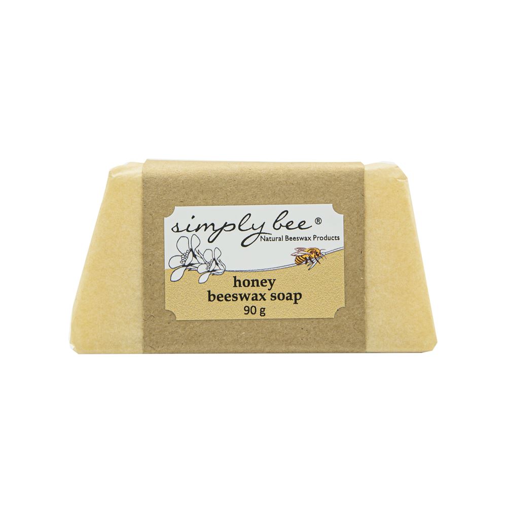 Simply Bee Honey Beeswax Soap 90g health & body Simply Bee