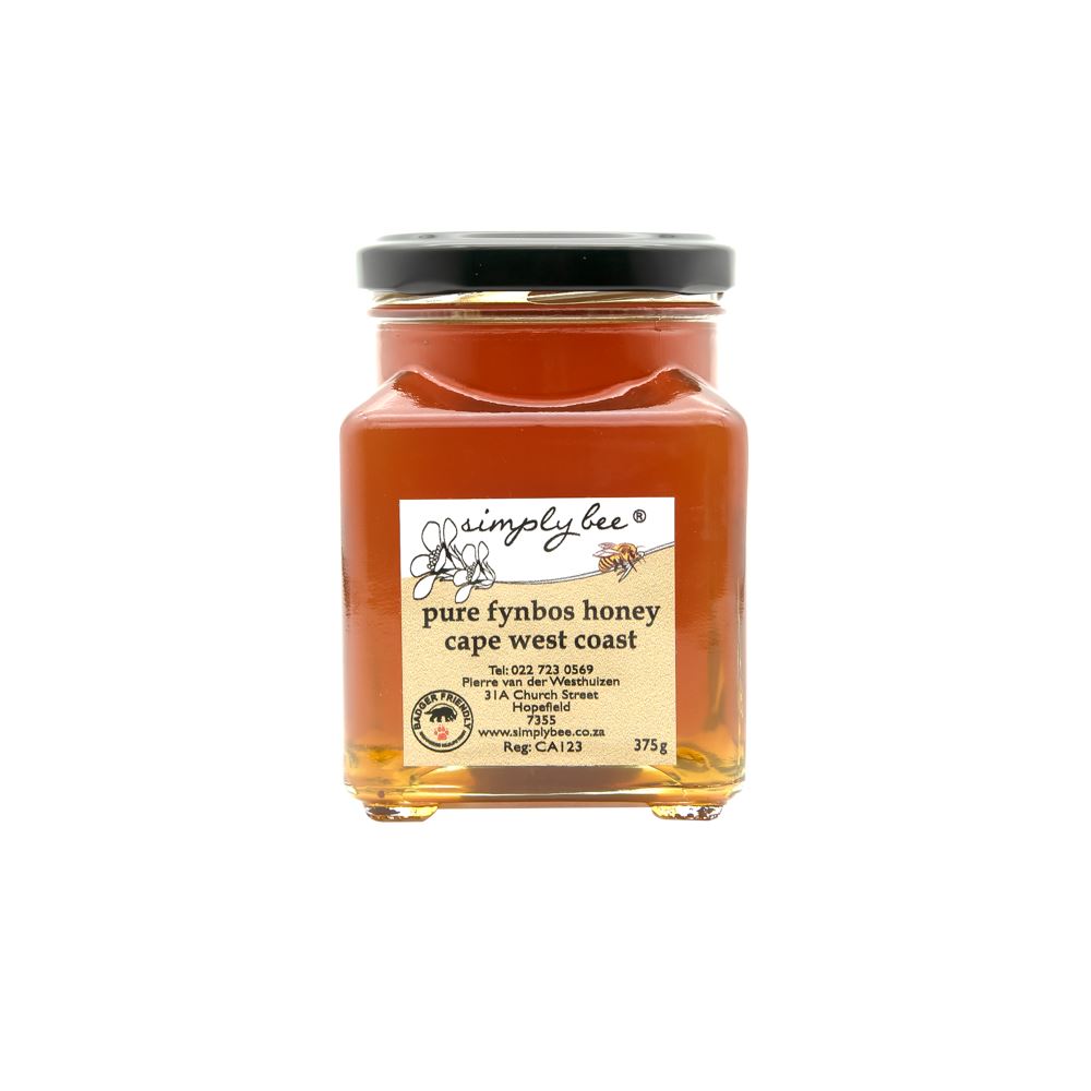 Simply Bee Pure Honey in Glass 375ml food Simply Bee