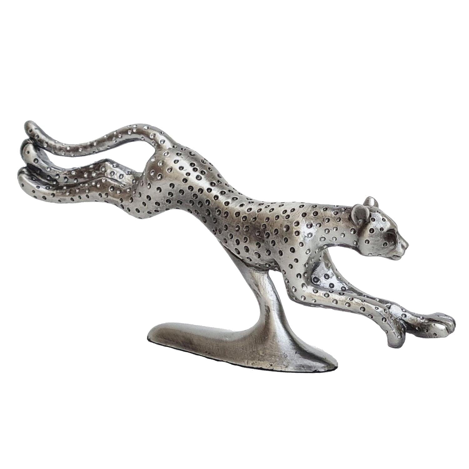 Zawadi 'Cheetah Hunting' Solid Pewter Sculpture Pewter & Aluminium Zawadi