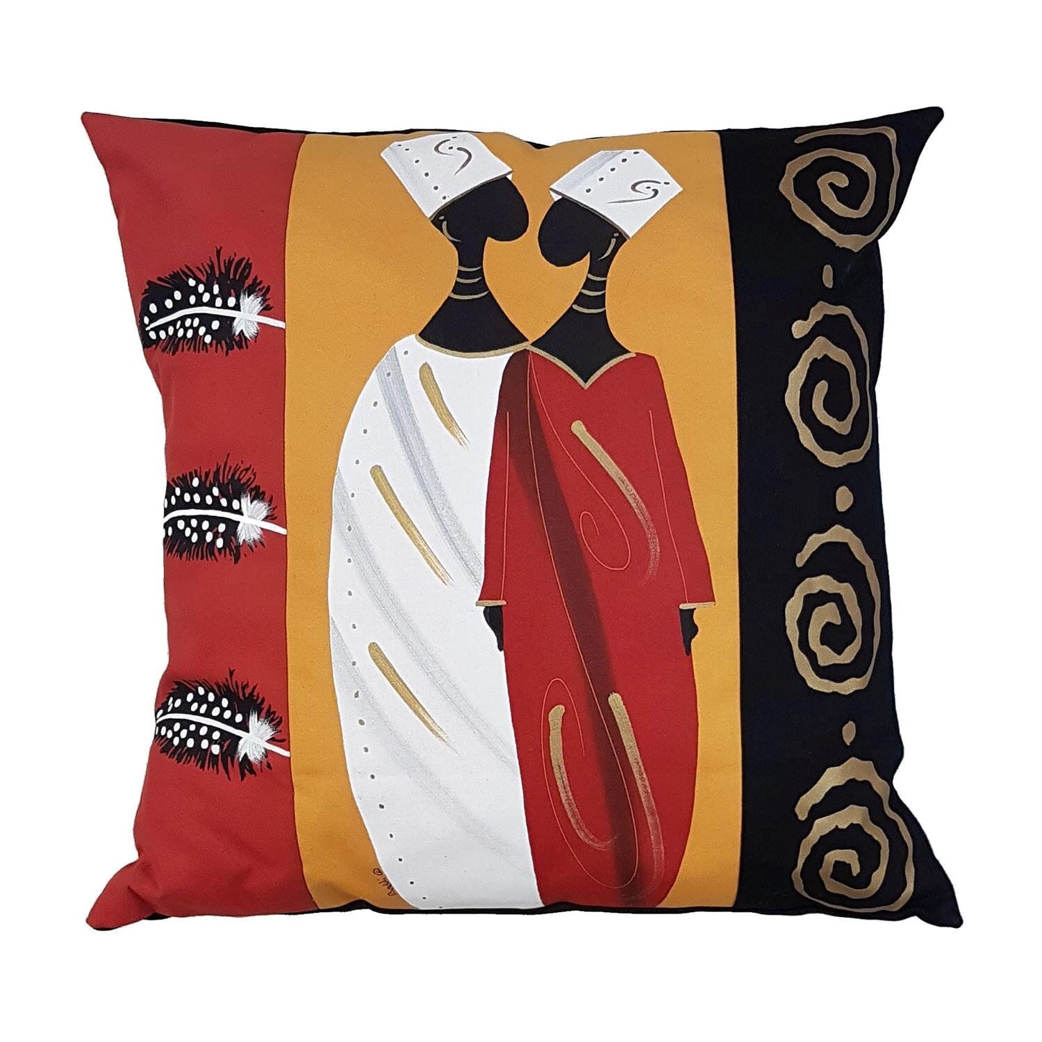 Zawadi 'Man & Woman' Cushion Cover Cushions Zawadi